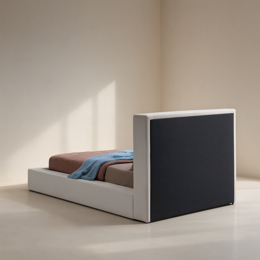 Terra Boucle Fabric Bed