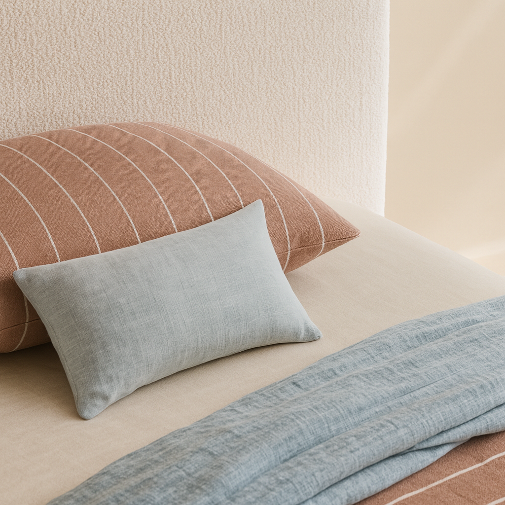 Terra Boucle Fabric Bed