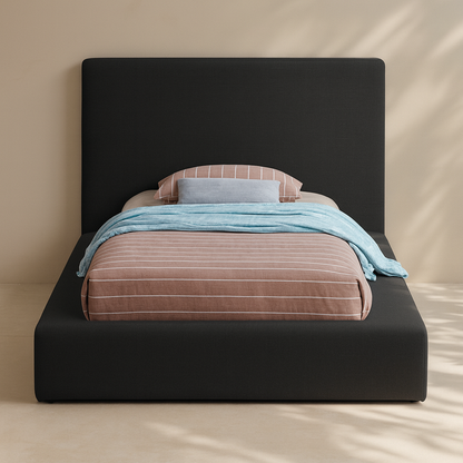 Terra Boucle Fabric Bed