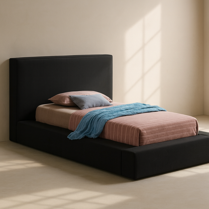 Terra Boucle Fabric Bed