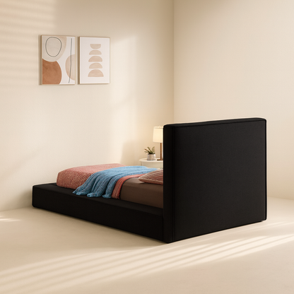 Terra Boucle Fabric Bed