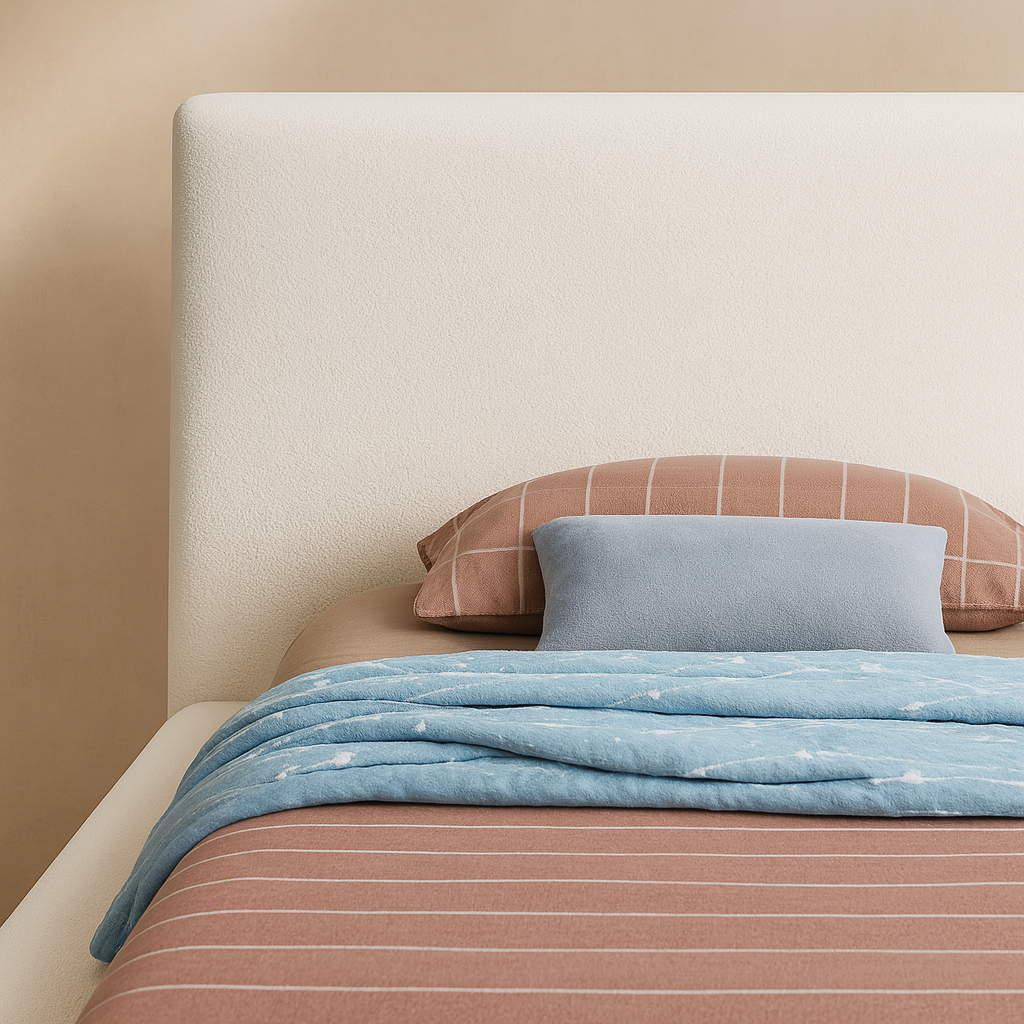 Terra Boucle Fabric Bed