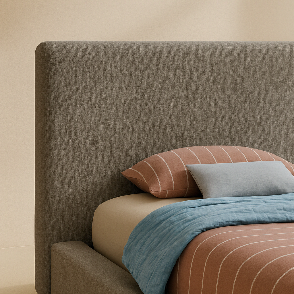 Terra Boucle Fabric Bed