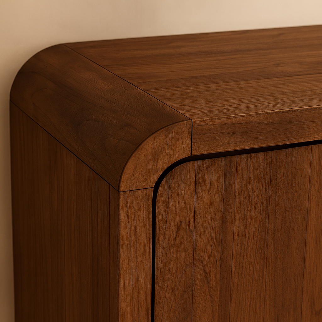 Fluted Nightstand
