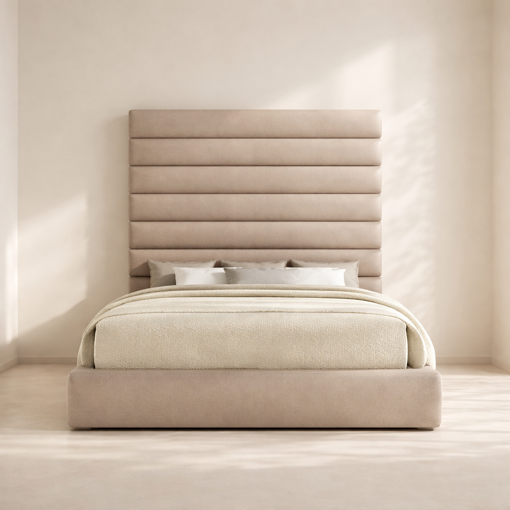 Adam Chenille Fabric 89" Bed