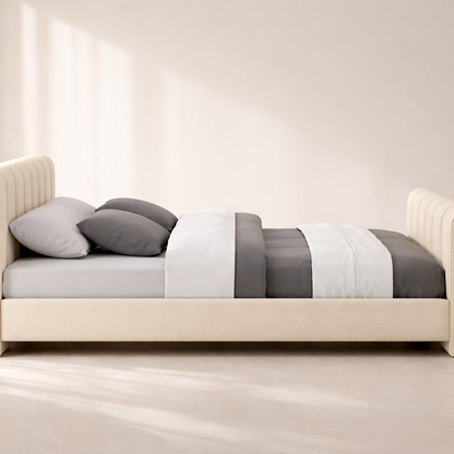 Camila Chenille Fabric Bed