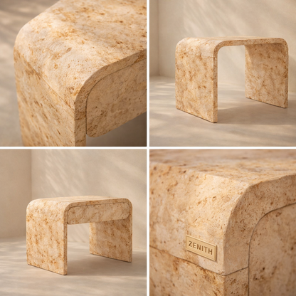 Cresthill Burl Wood Nightstand