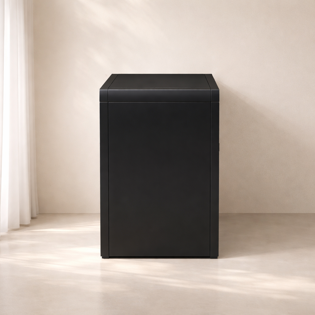 Sage solid Wood and Natural Cane Dresser