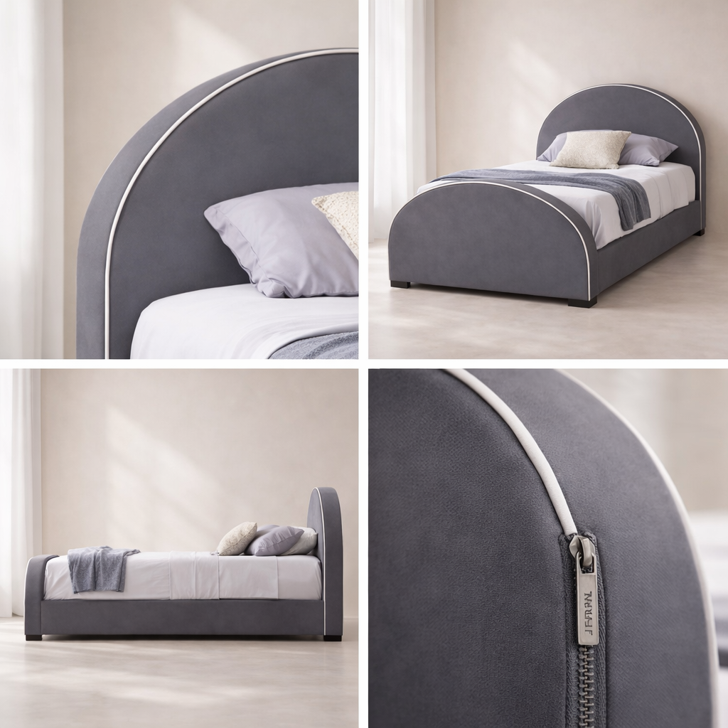 Brody Velvet Bed