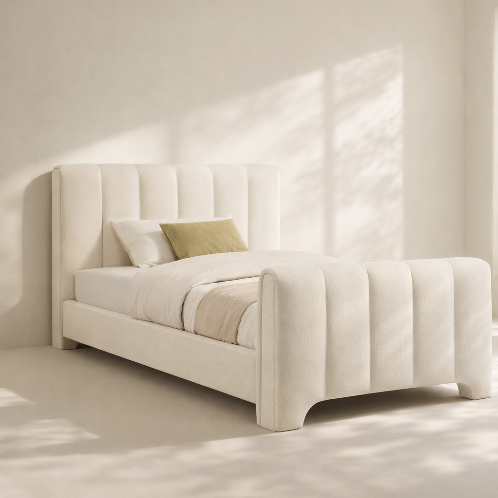 Camila Chenille Fabric Bed