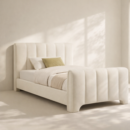 Camila Chenille Fabric Bed