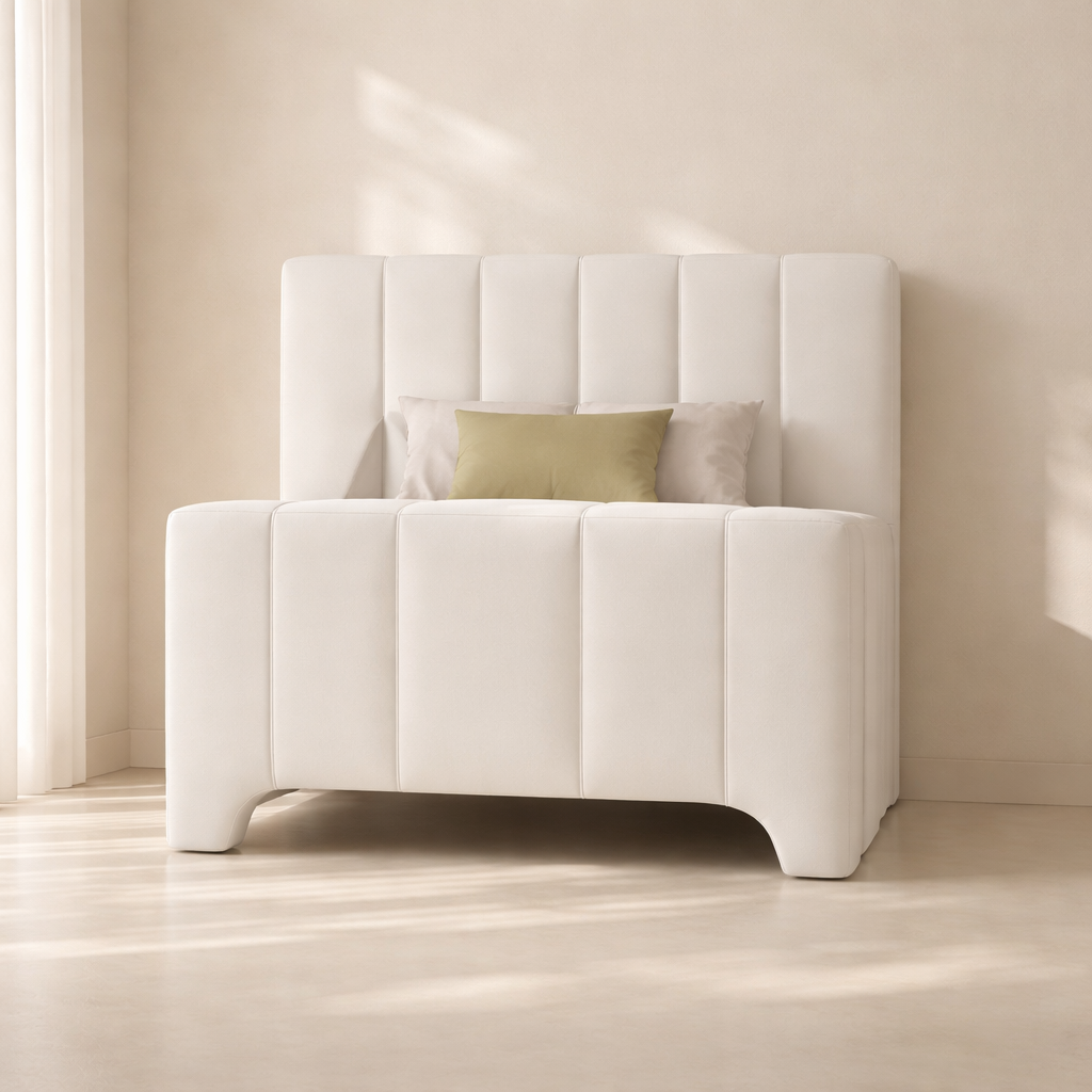 Camila Chenille Fabric Bed