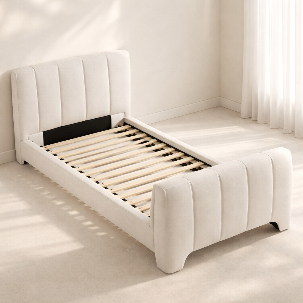 Camila Chenille Fabric Bed