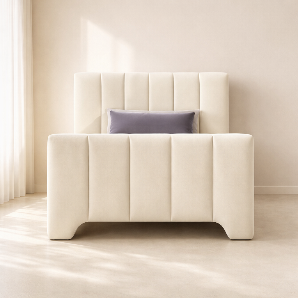 Camila Chenille Fabric Bed