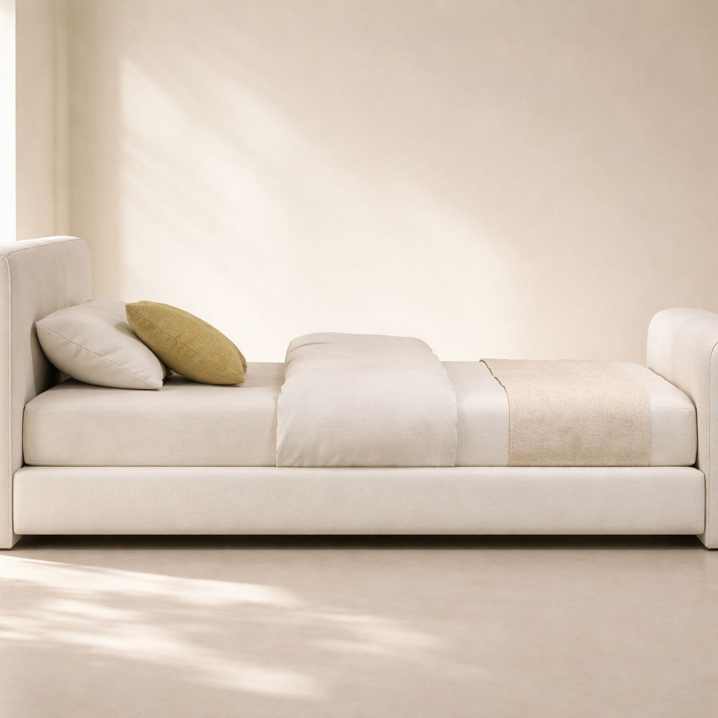 Camila Chenille Fabric Bed