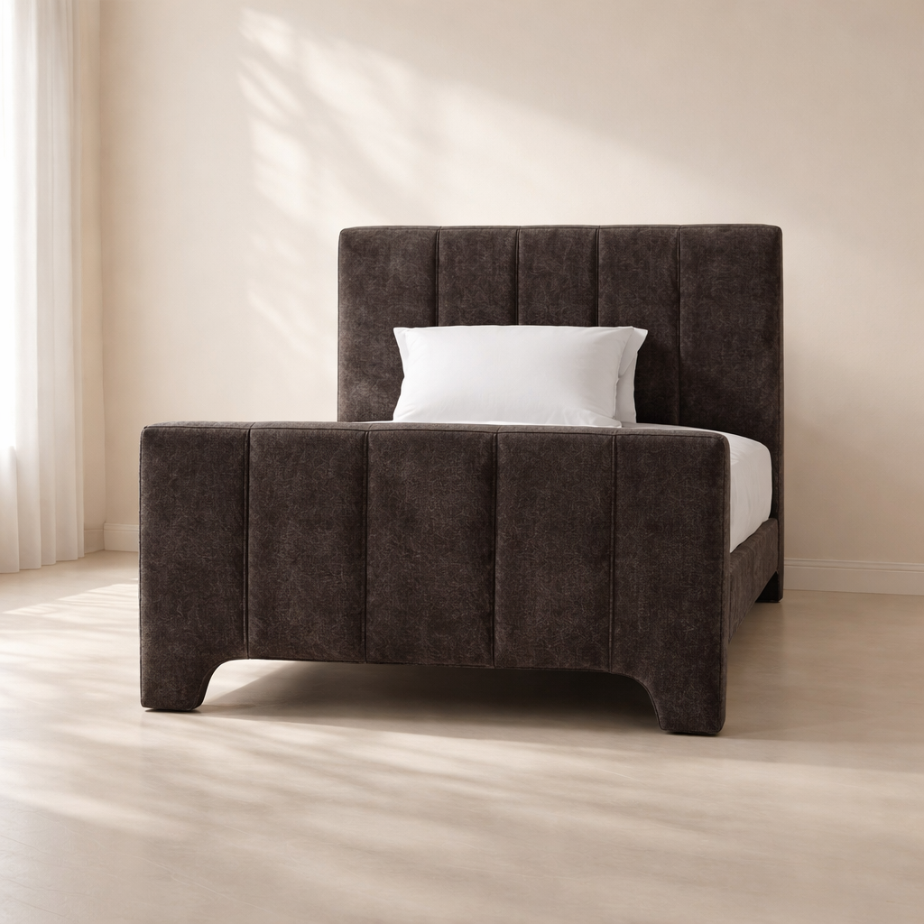 Camila Chenille Fabric Bed