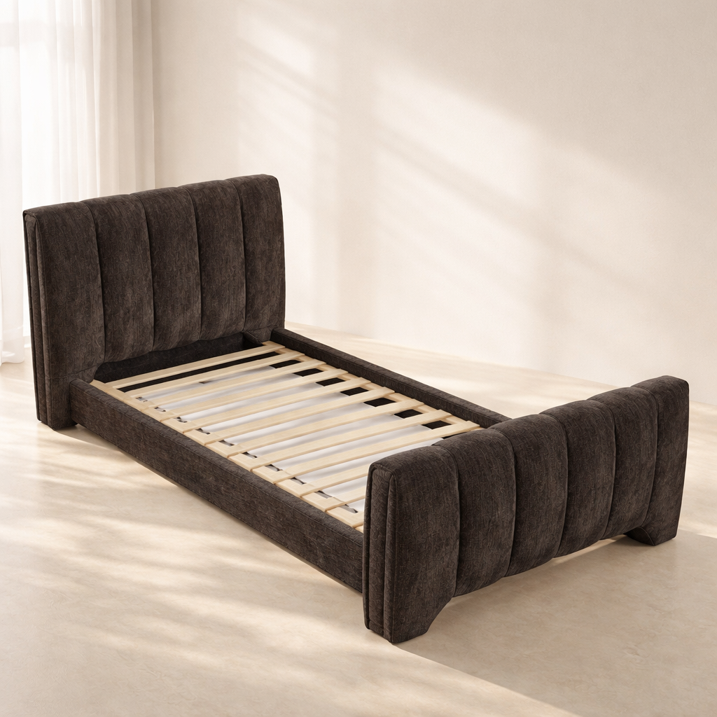 Camila Chenille Fabric Bed