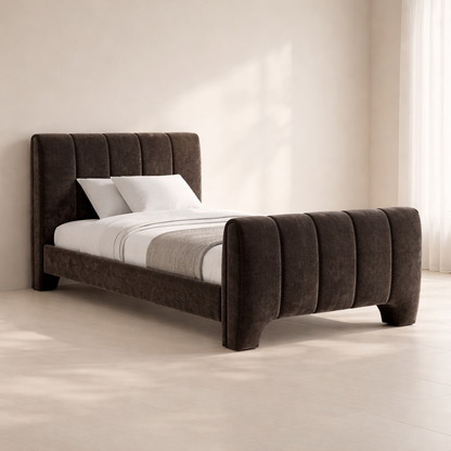 Camila Chenille Fabric Bed