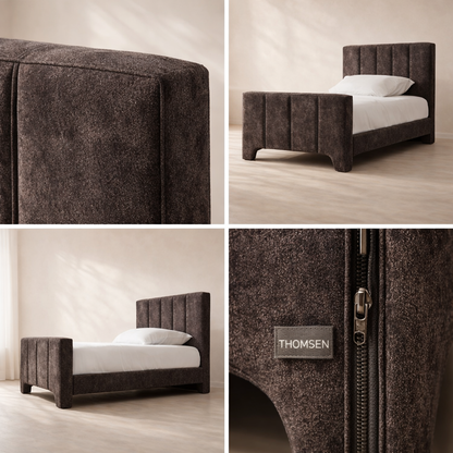 Camila Chenille Fabric Bed