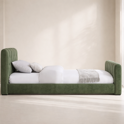 Camila Chenille Fabric Bed