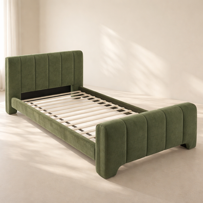 Camila Chenille Fabric Bed