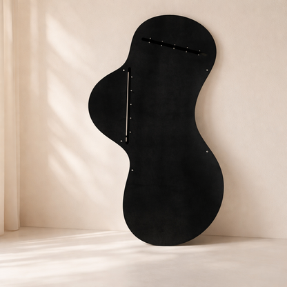 Oblique Iron Frame Mirror