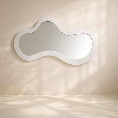 Oblique Iron Frame Mirror