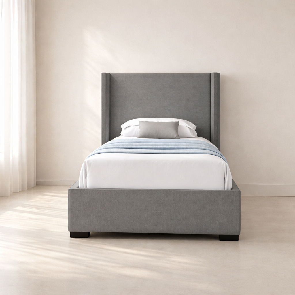 Oxford Linen Fabric Bed