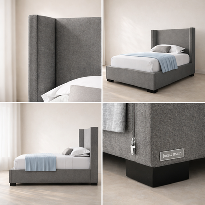 Oxford Linen Fabric Bed