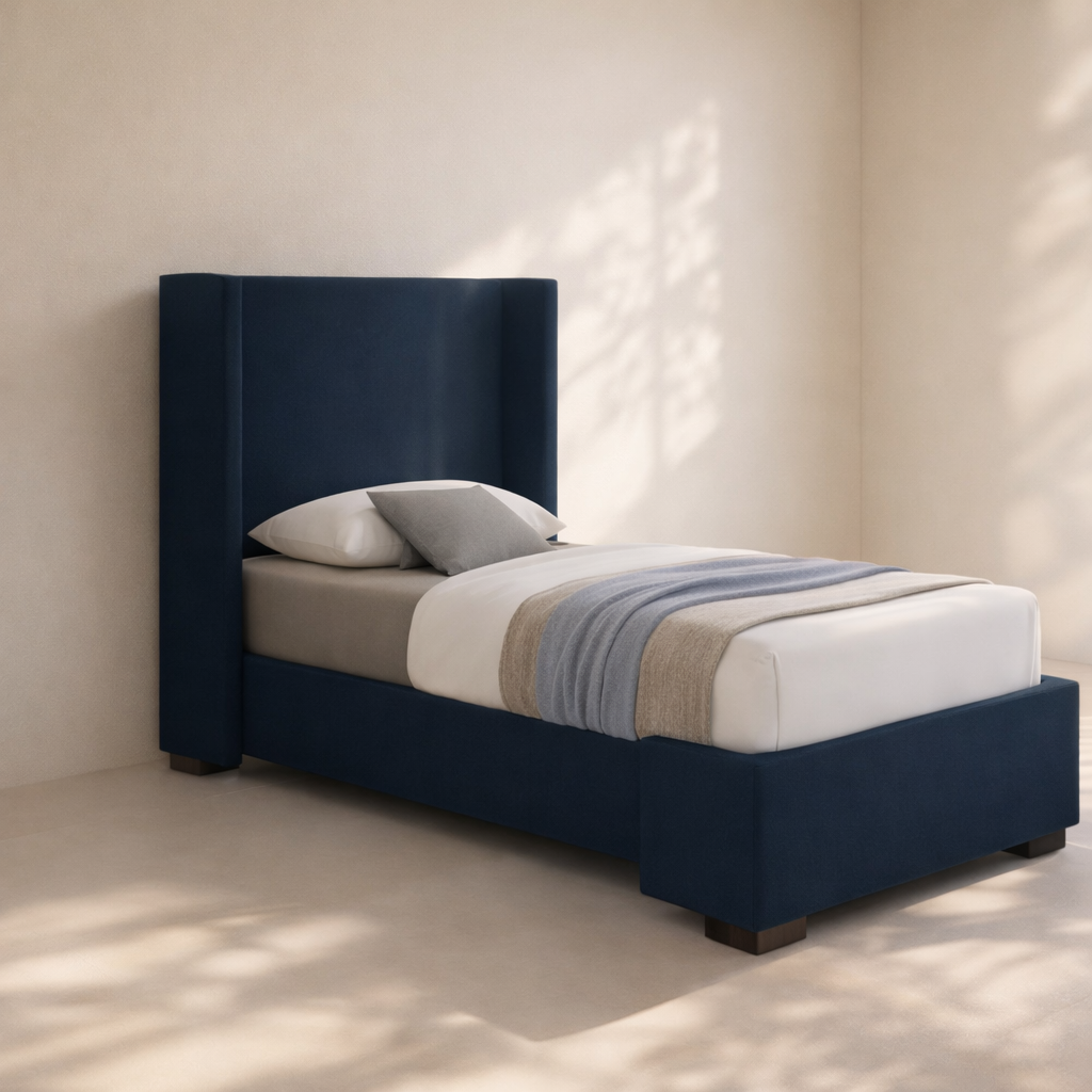 Oxford Linen Fabric Bed