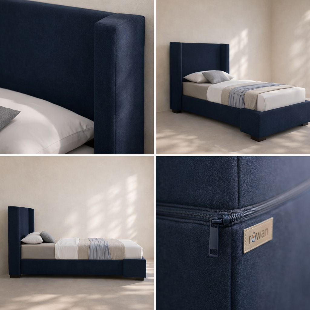 Oxford Linen Fabric Bed