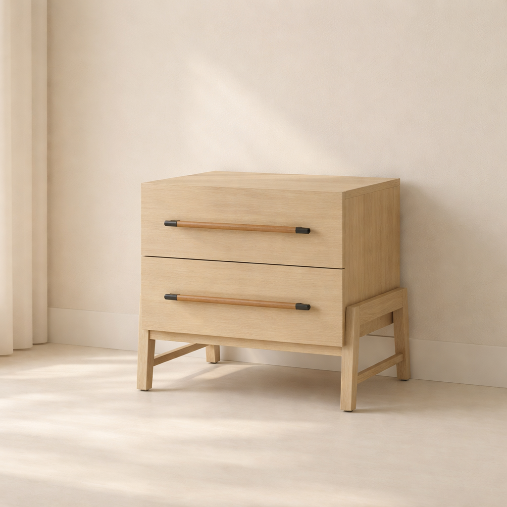 Kaya Oak Night Stand