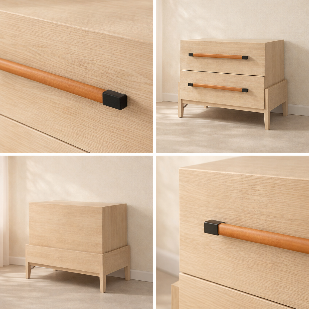 Kaya Oak Night Stand