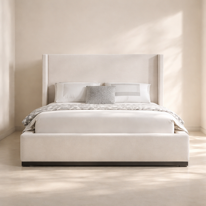 Flynn Linen Fabric Bed