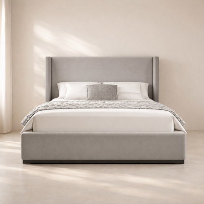 Flynn Linen Fabric Bed