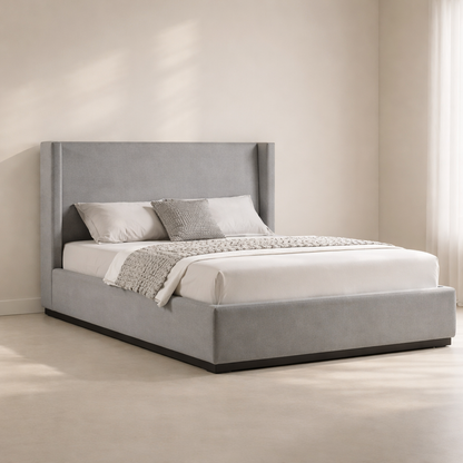 Flynn Linen Fabric Bed