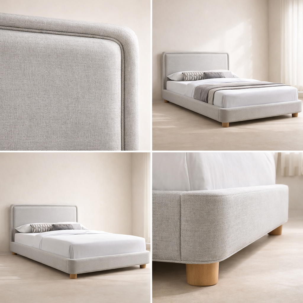 Nolita Linen Fabric Bed