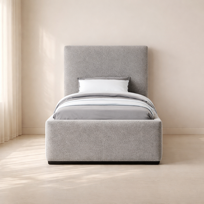 Oliver Boucle Fabric Bed