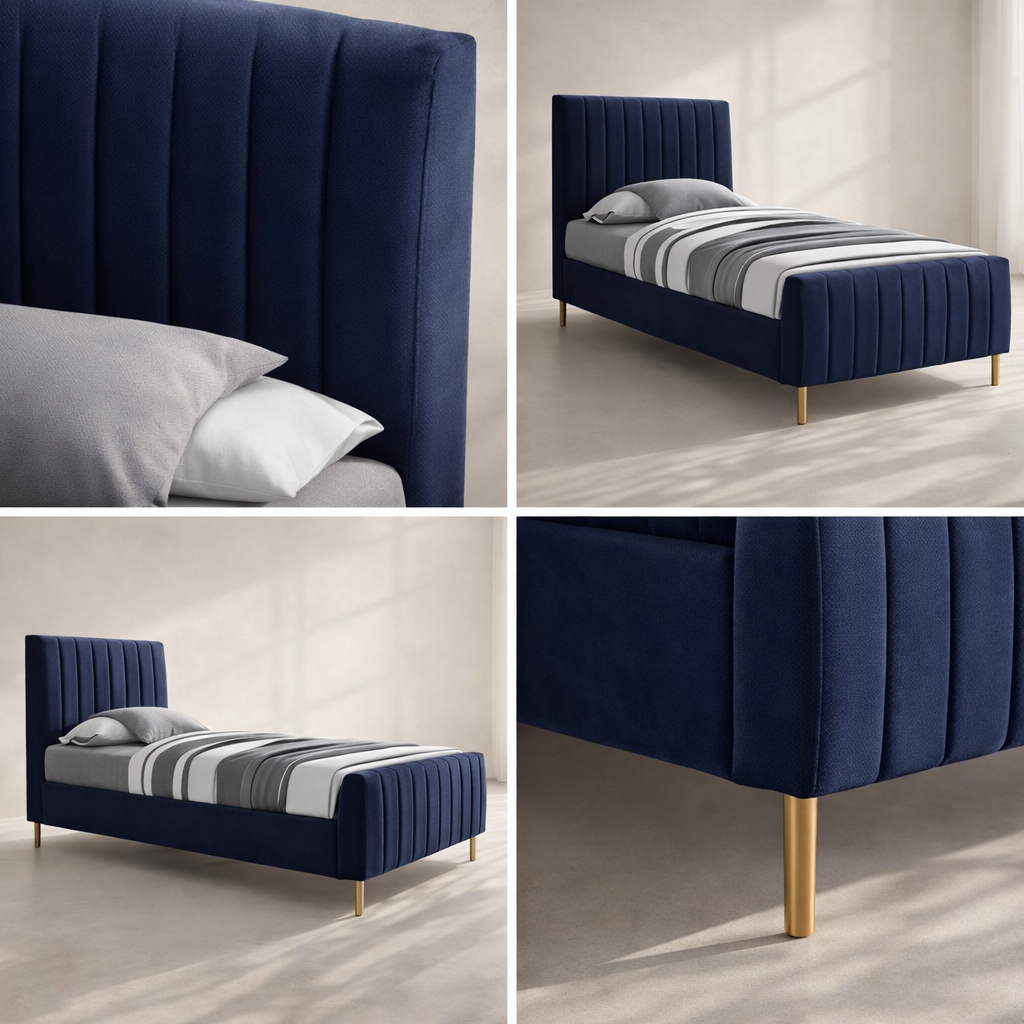 Zara Velvet Bed