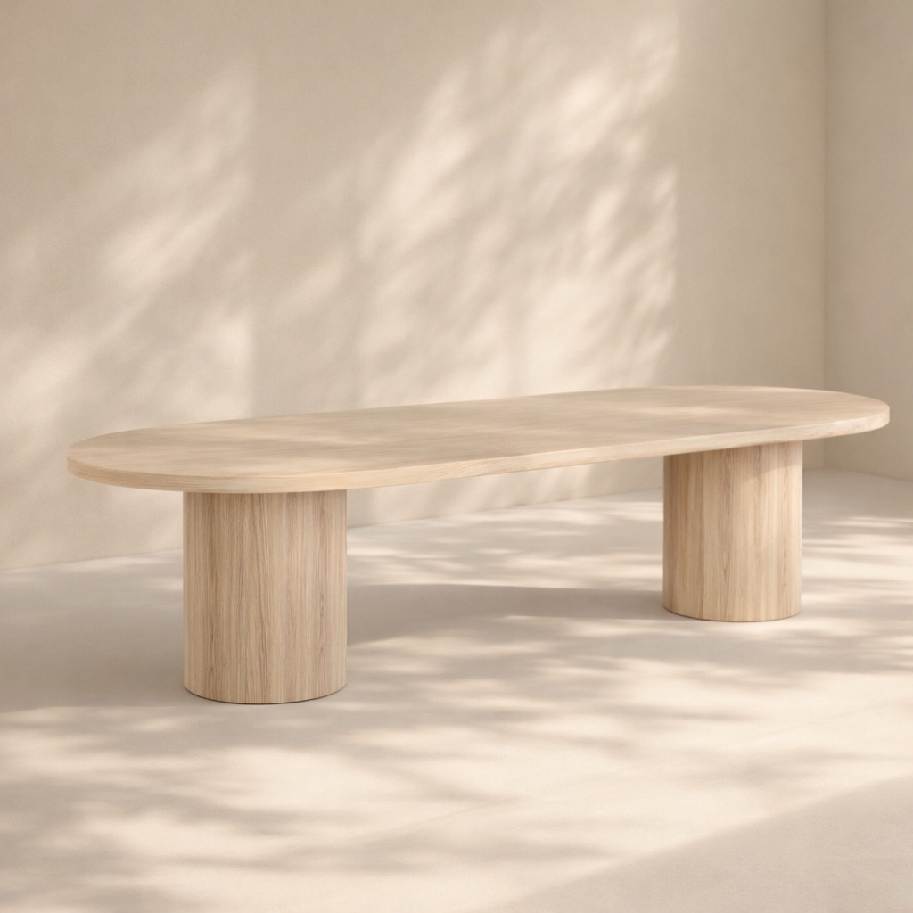 Belinda Extendable Dining Table 90"