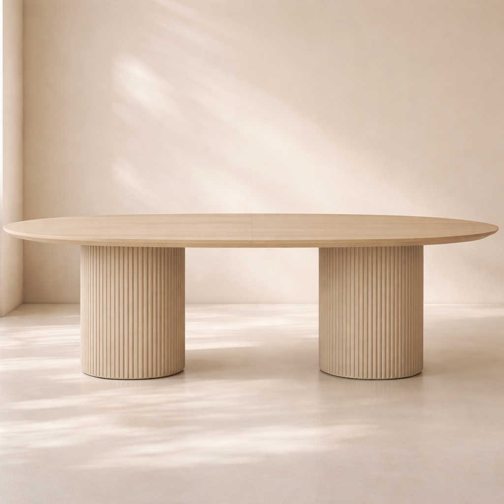 Belinda Extendable Dining Table 90"