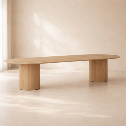 Belinda Extendable Dining Table 90"