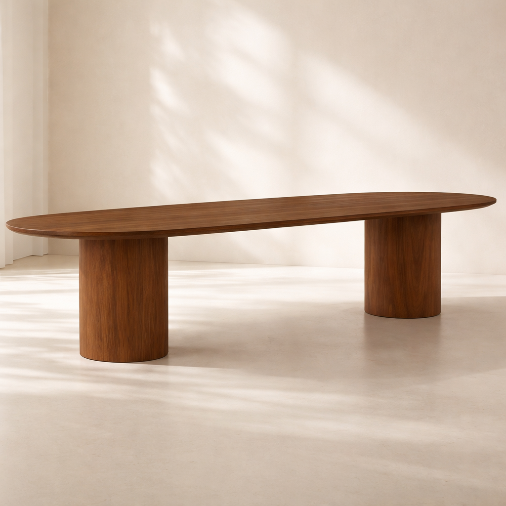 Belinda Extendable Dining Table 90"