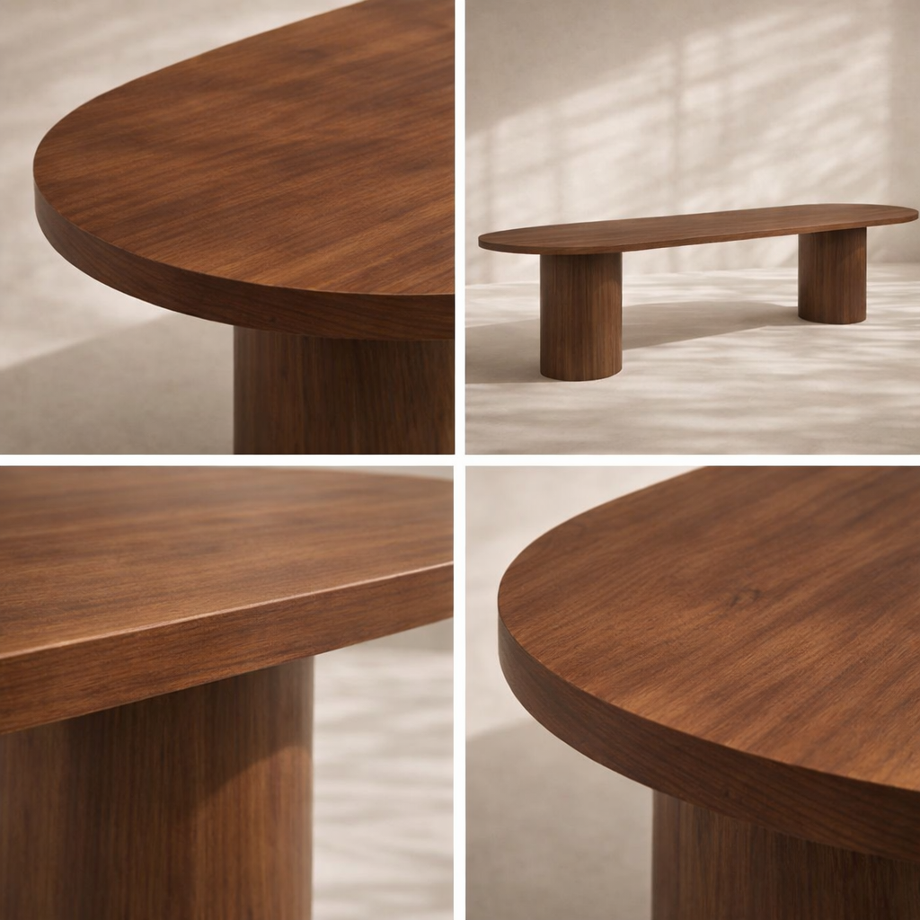 Belinda Extendable Dining Table 90"