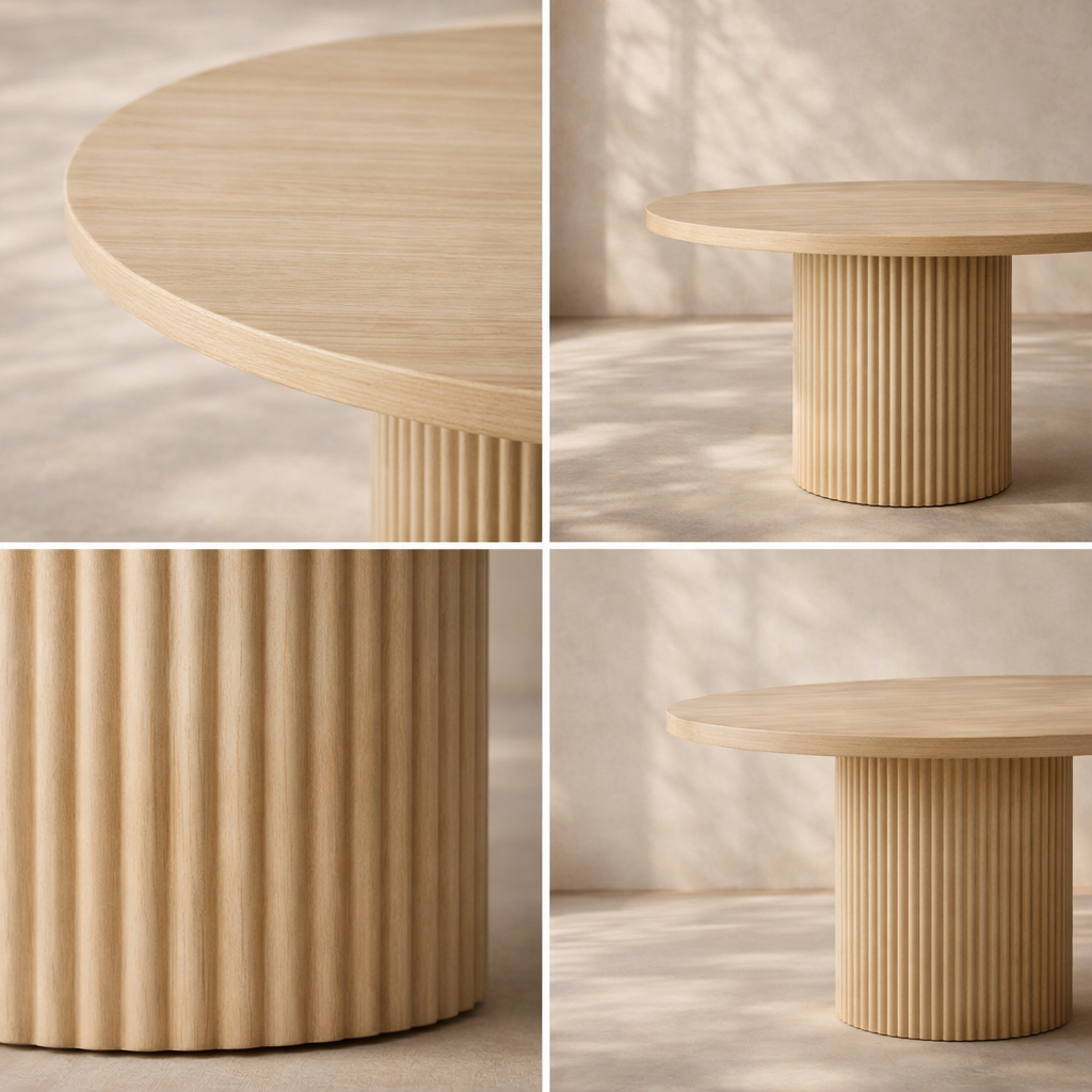 Belinda 60" Round Dining Table