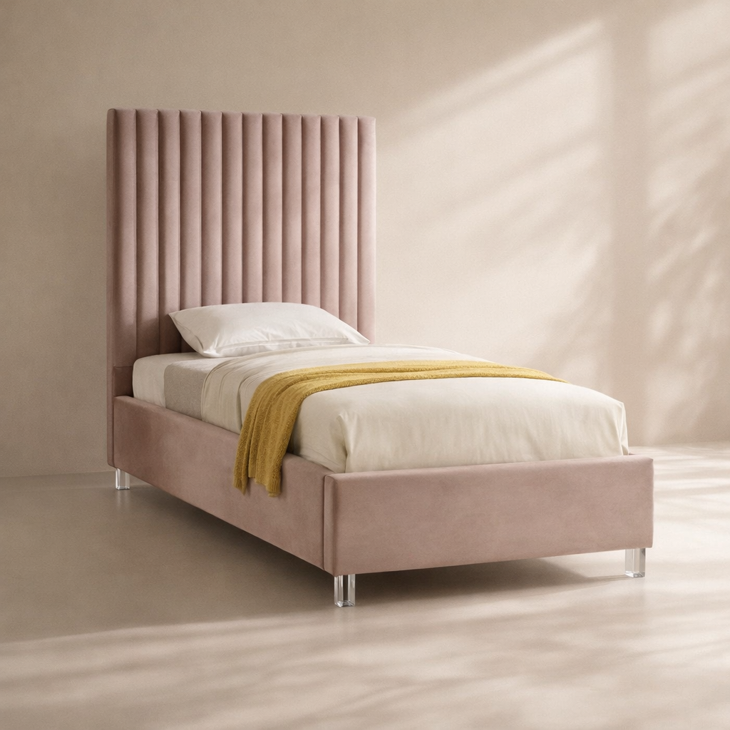 Candace Velvet Bed