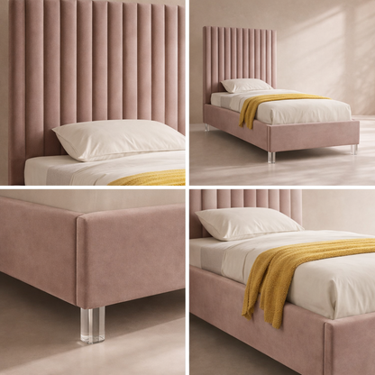 Candace Velvet Bed