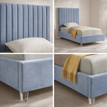 Candace Velvet Bed