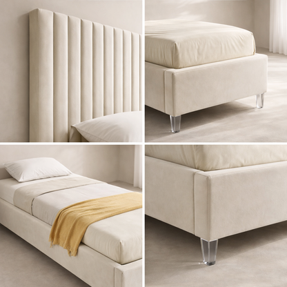 Candace Velvet Bed
