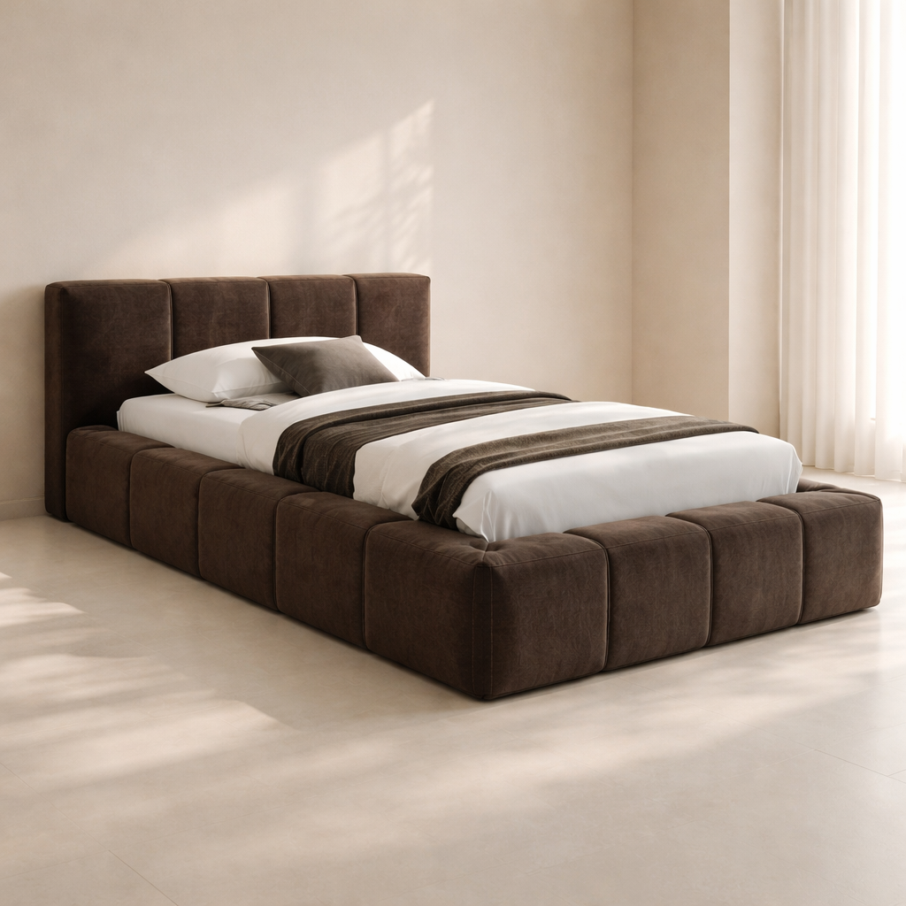 Carlin Chenille Fabric Bed